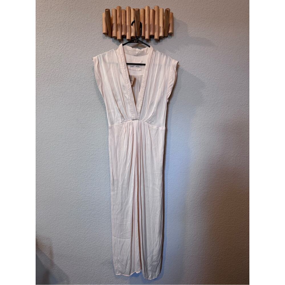 Anthropologie Cream Maxi Dress | Elegant Grecian-Inspired Evening Dress | NWOT - Picture 3 of 13